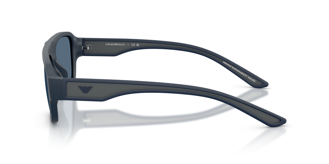 Lunettes de soleil emporio armani ea4266u 618580 azul irregular masculino taille 55mm - Vue détaillée