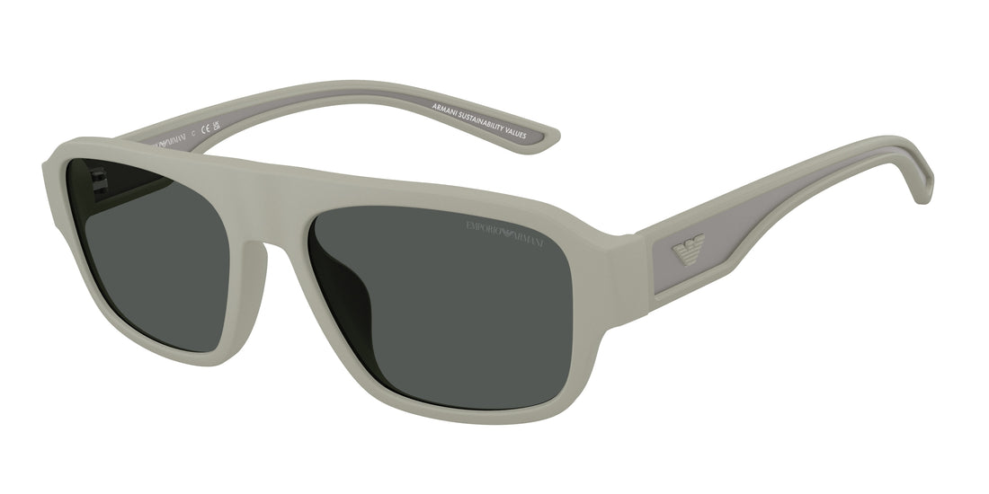 Lunettes de soleil emporio armani ea4266u 636087 gris irregular masculino taille 55mm - Vue principale