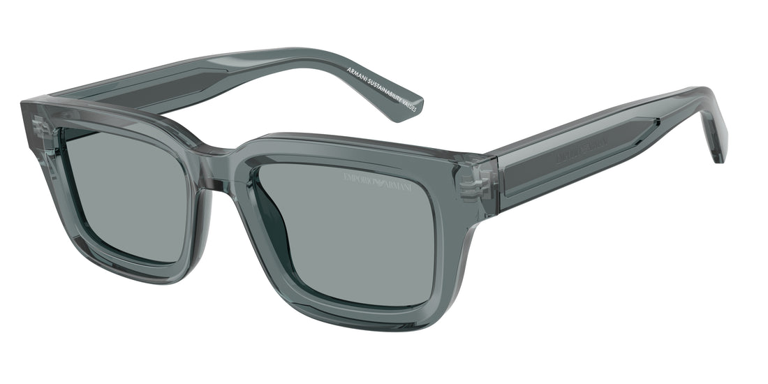Lunettes de soleil emporio armani ea4270 6364/1 gris irregular masculino taille 51mm - Vue principale