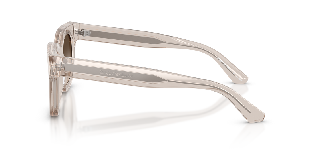 Lunettes de soleil emporio armani ea4271 63630a marron irregular femenino taille 47mm - Vue détaillée