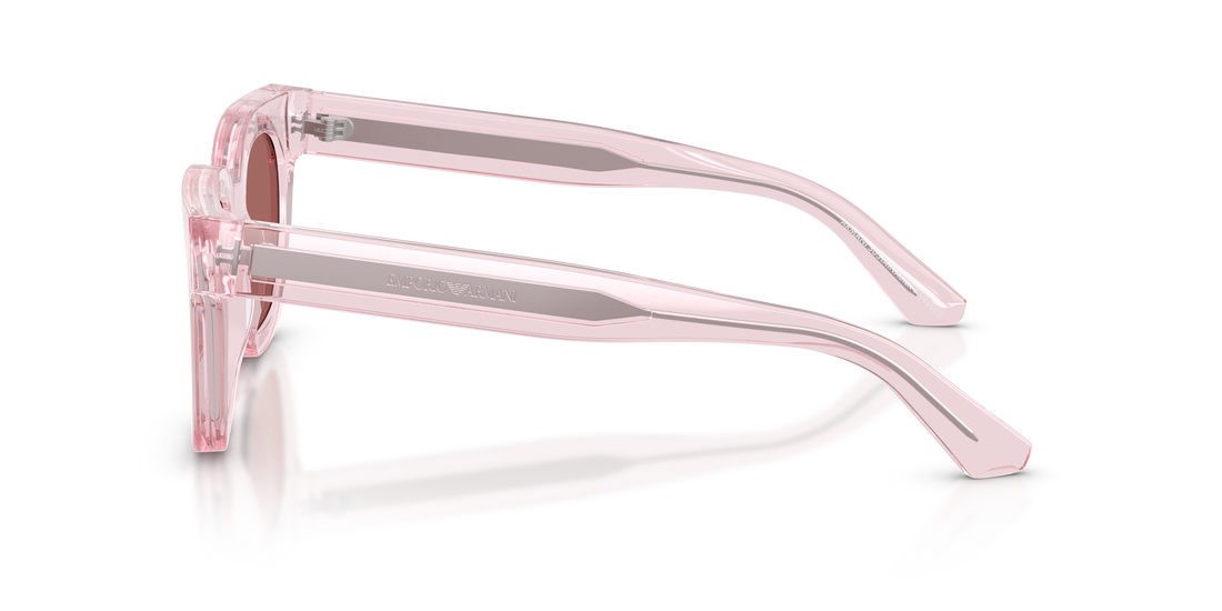Lunettes de soleil emporio armani ea4271 636669 rosa irregular femenino taille 47mm - Vue détaillée
