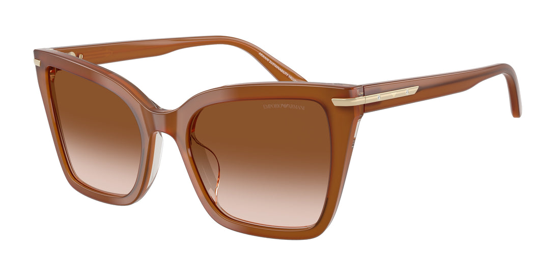 Sonnenbrillen emporio armani ea4273bu 637613 marron square femenino größe 53mm - Hauptansicht