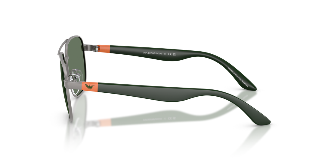 Gafas de sol emporio armani ek2003 300371 gris square infantil talla 51mm - Vista de detalle