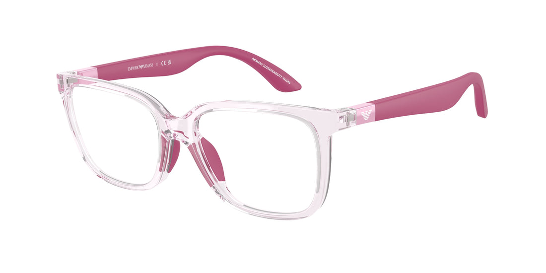 Brillen emporio armani ek3006 6139 rosa pillow infantil größe 49mm - Hauptansicht