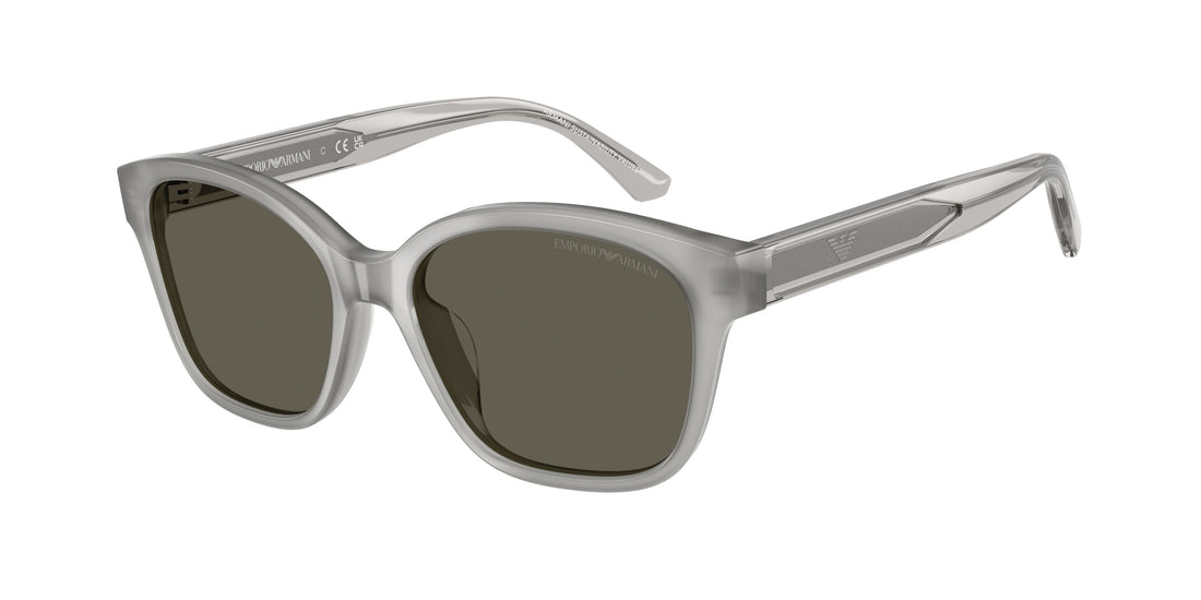 Lunettes de soleil emporio armani ek4009u 638693 gris cat eye infantil taille 49mm - Vue principale