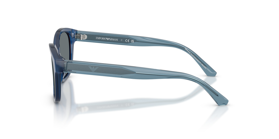 Lunettes de soleil emporio armani ek4009u 639080 azul cat eye infantil taille 49mm - Vue détaillée