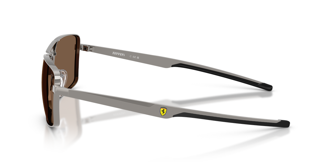 Gafas de sol ferrari scuderia fz5001 104/73 gris rectangular masculino talla 60mm - Vista de detalle