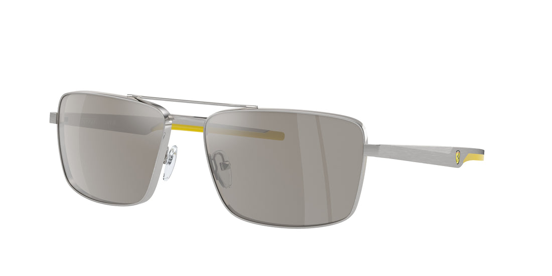 Occhiali da sole ferrari scuderia fz5001 107/6g plateado rectangular hombre taglia 60mm - Vista principale