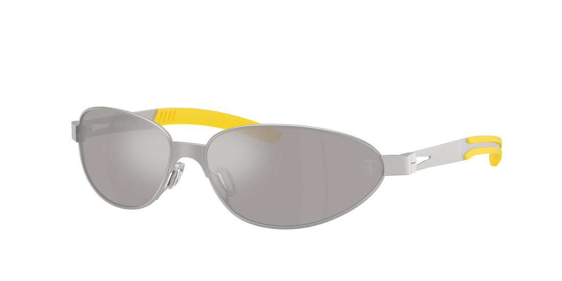 Sunglasses ferrari scuderia fz5008 135/6g plateado oval masculino size 64mm - Main view