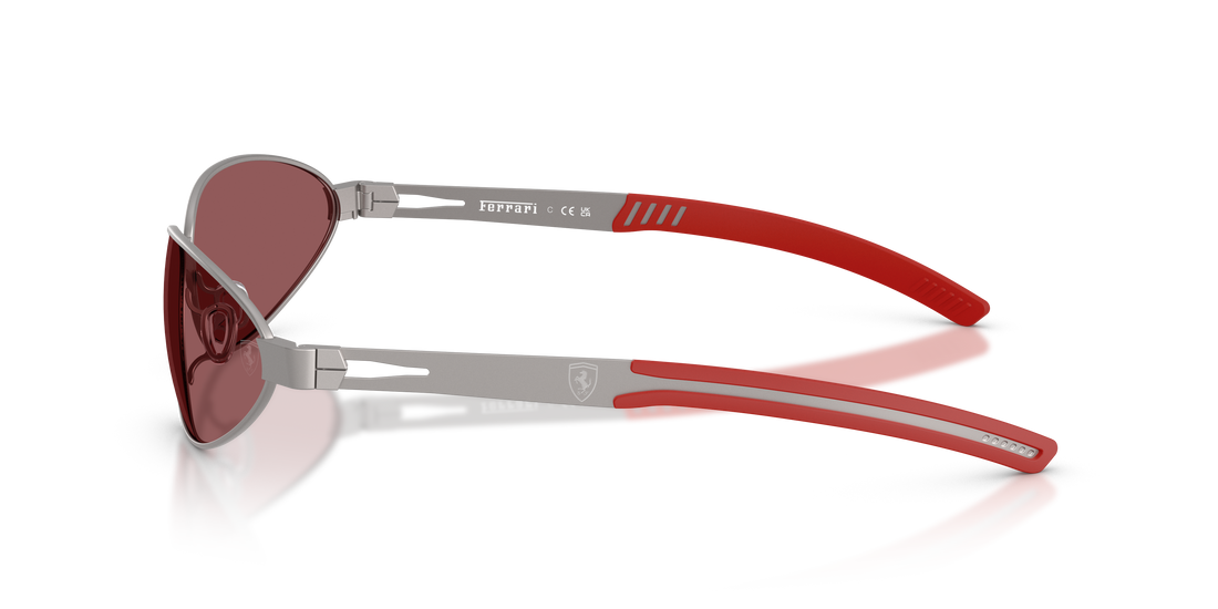 Gafas de sol ferrari scuderia fz5008 137/1e gris oval masculino talla 64mm - Vista de detalle