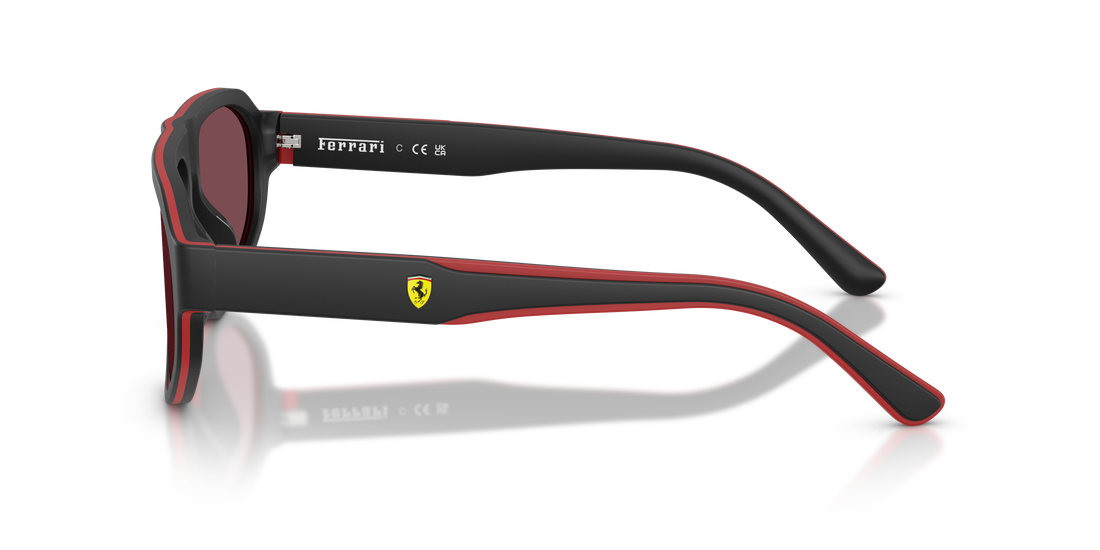 Sunglasses ferrari scuderia fz6027u 757/1e negro irregular masculino size 57mm - Detailed view