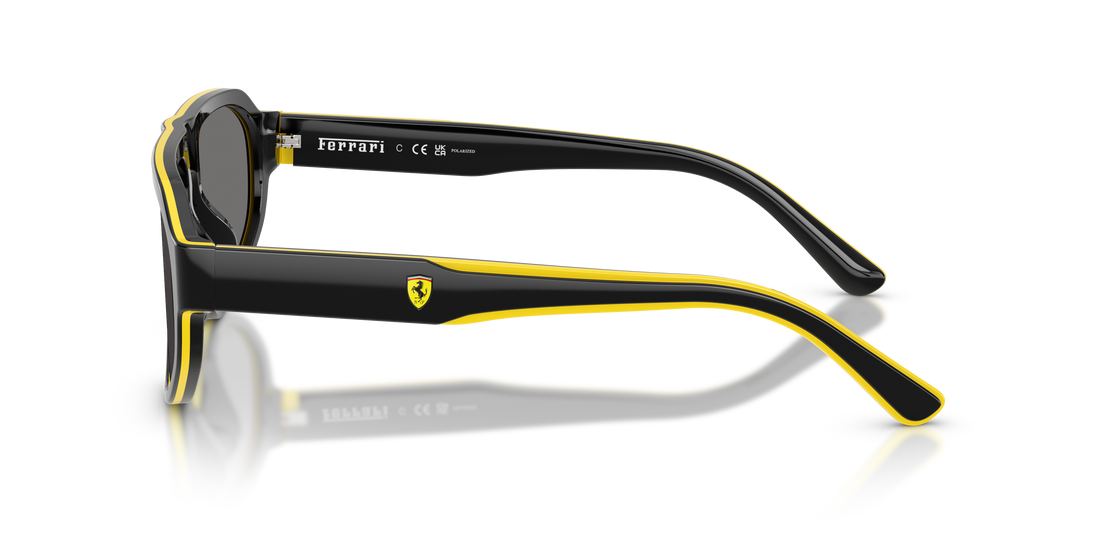 Sunglasses ferrari scuderia fz6027u 759/81 negro irregular masculino size 57mm - Detailed view