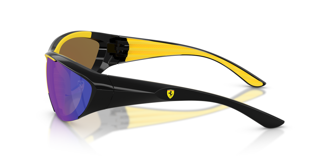 Gafas de sol ferrari scuderia fz6029u 501/55 negro cat eye masculino talla 73mm - Vista de detalle