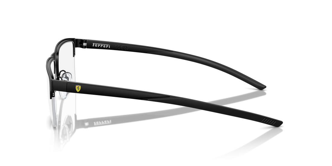 Óculos graduados ferrari scuderia fz7001 101 negro almohada hombre tamanho 55mm - Vista de detalhe
