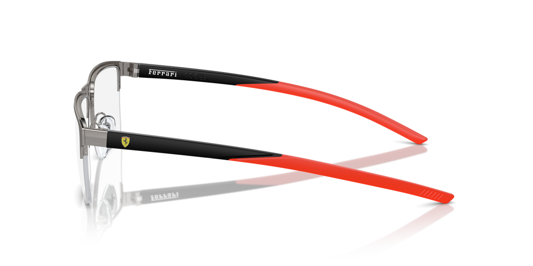 Óculos graduados ferrari scuderia fz7001 105 gris almohada hombre tamanho 55mm - Vista de detalhe