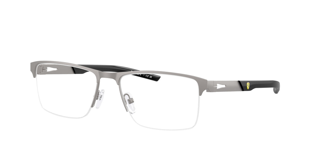 Óculos graduados ferrari scuderia fz7009 115 gris rectangular masculino tamanho 54mm - Vista principal