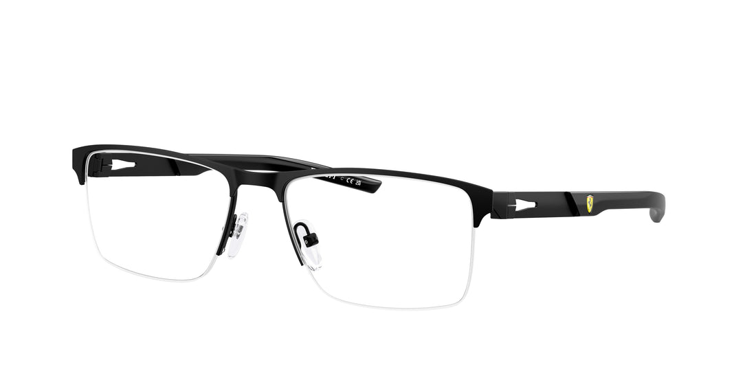 Prescription glasses ferrari scuderia fz7009 126 negro rectangular masculino size 54mm - Main view
