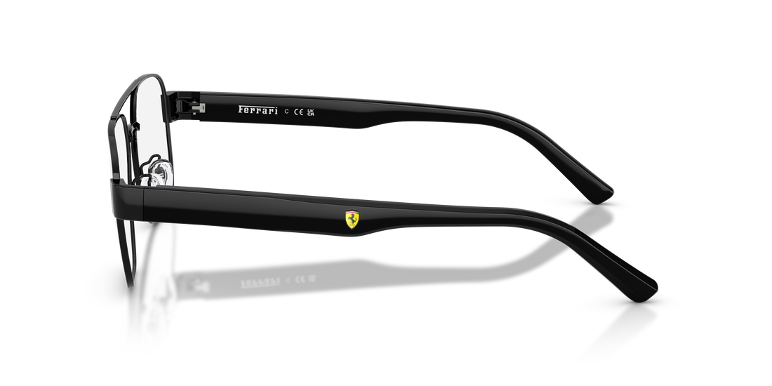 Gafas graduadas ferrari scuderia fz7014d 101 negro pillow masculino talla 57mm - Vista de detalle