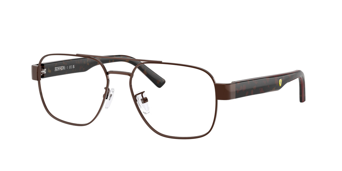 Occhiali da vista ferrari scuderia fz7014d 134 marron pillow masculino taglia 57mm - Vista principale