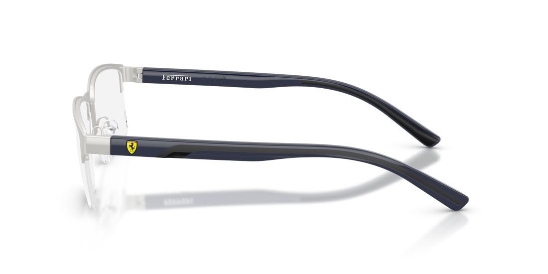 Óculos graduados ferrari scuderia fz7015 133 gris pillow masculino tamanho 58mm - Vista de detalhe
