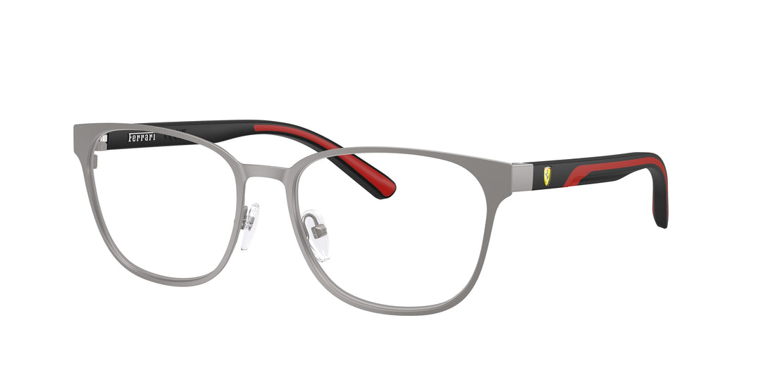 Óculos graduados ferrari scuderia fz7016 101 gris round masculino tamanho 54mm - Vista principal