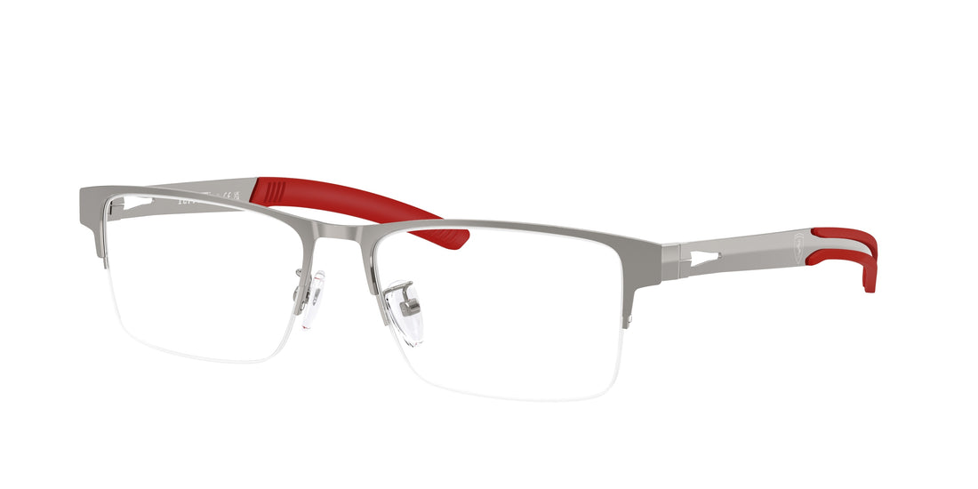 Lunettes de vue ferrari scuderia fz7017d 104 gris rectangular masculino taille 56mm - Vue principale