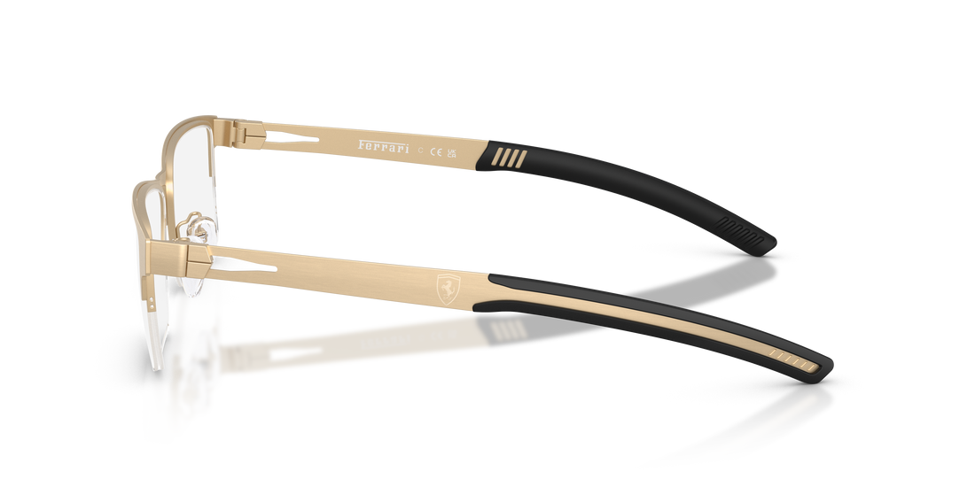 Lunettes de vue ferrari scuderia fz7017d 139 dorado rectangular masculino taille 56mm - Vue détaillée