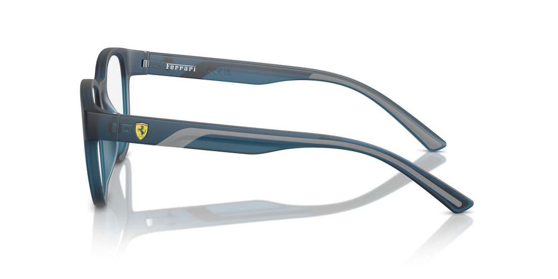 Óculos graduados ferrari scuderia fz8002u 506 azul pantos hombre tamanho 50mm - Vista de detalhe