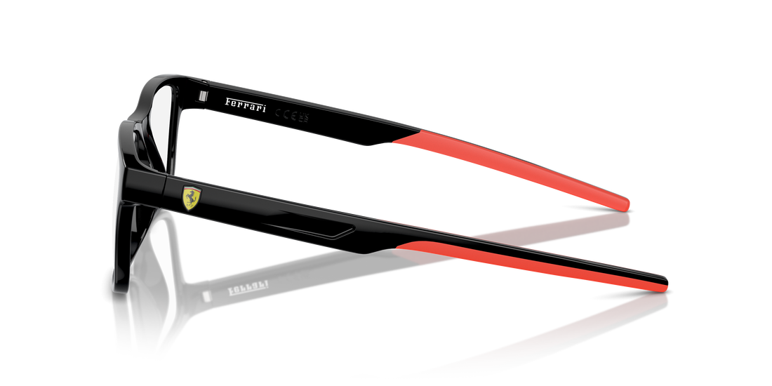 Óculos graduados ferrari scuderia fz8003u 501 masculino tamanho 56mm - Vista de detalhe