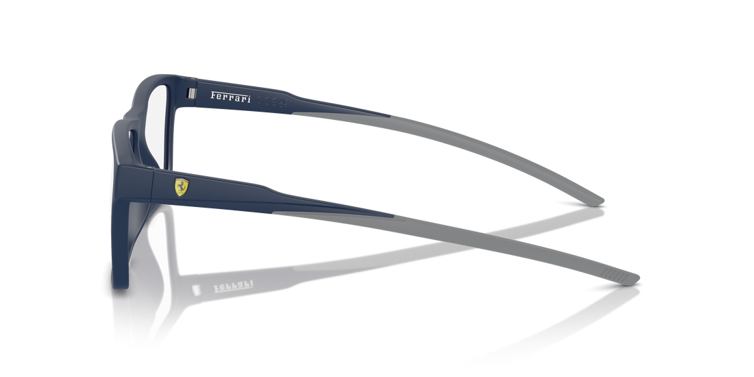 Gafas graduadas ferrari scuderia fz8007u 510 azul rectangular masculino talla 58mm - Vista de detalle