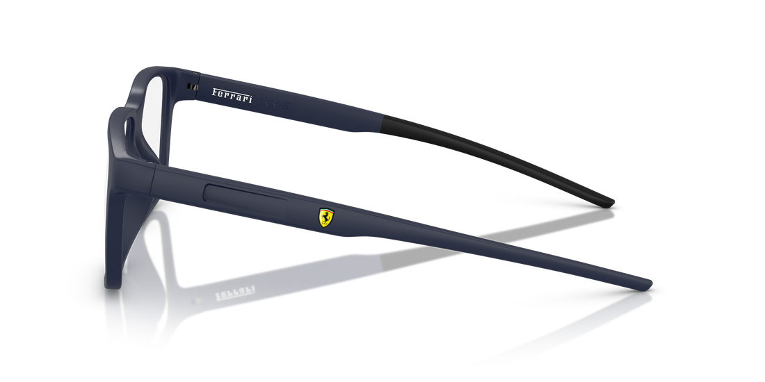 Óculos graduados ferrari scuderia fz8013d 509 azul square unisex tamanho 56mm - Vista de detalhe