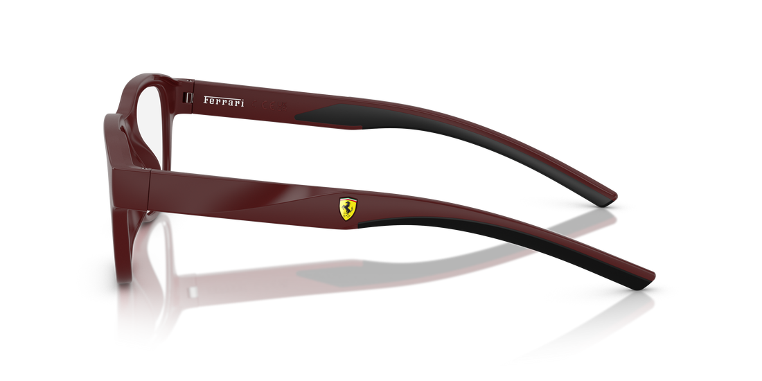 Occhiali da vista ferrari scuderia fz8017u 530 burdeos pillow unisex taglia 53mm - Vista dettagliata