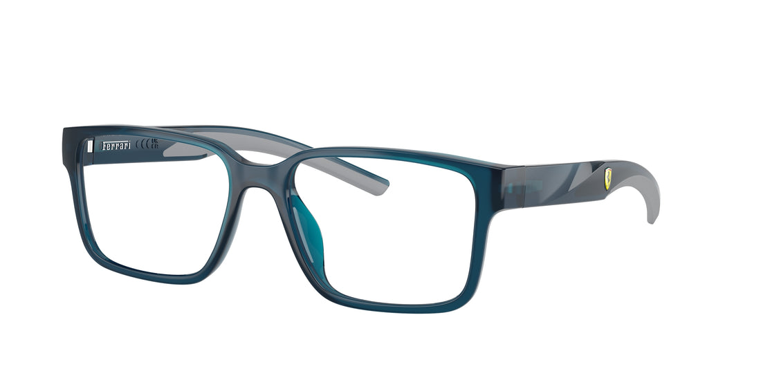 Óculos graduados ferrari scuderia fz8018d 527 azul rectangular masculino tamanho 55mm - Vista principal