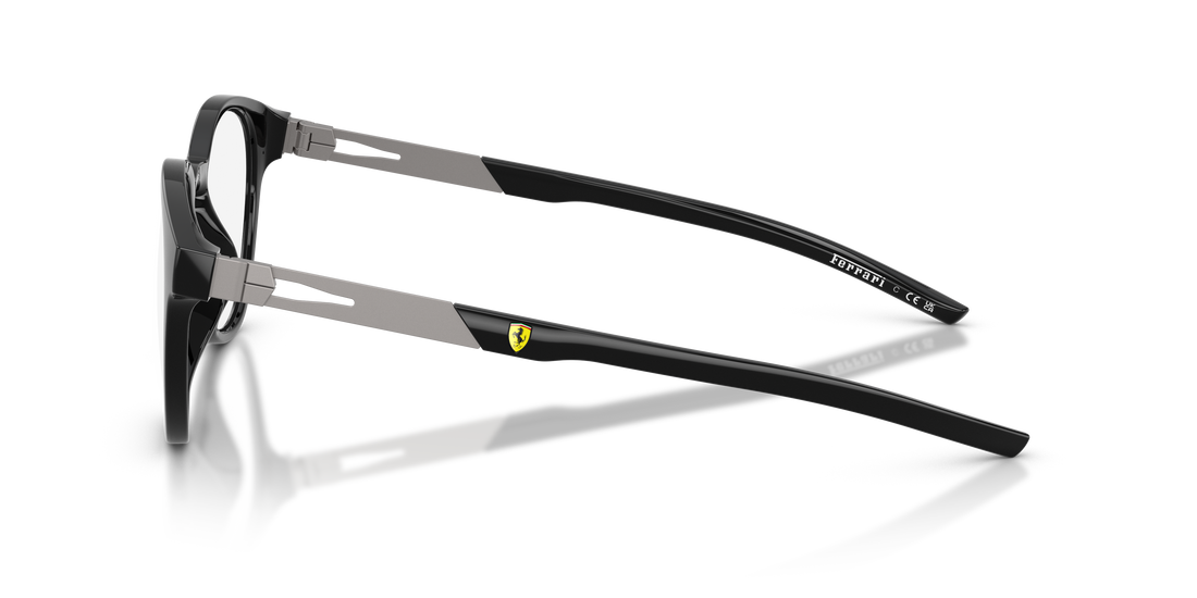 Óculos graduados ferrari scuderia fz8019u 501 negro pantos unisex tamanho 49mm - Vista de detalhe