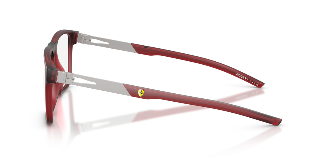 Occhiali da vista ferrari scuderia fz8020u 508 burdeos pillow unisex taglia 55mm - Vista dettagliata