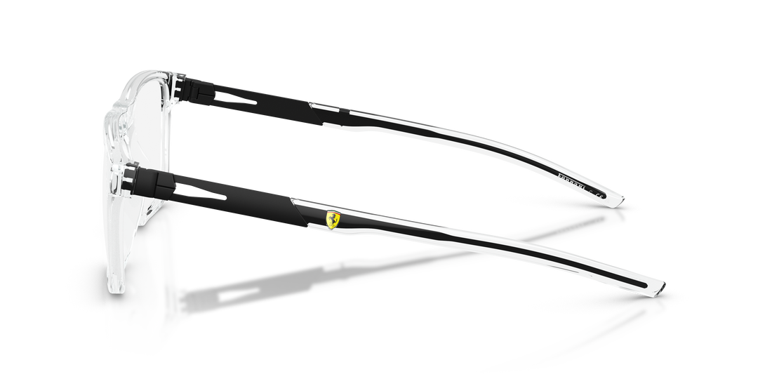 Prescription glasses ferrari scuderia fz8020u 529 transparente pillow unisex size 55mm - Detailed view