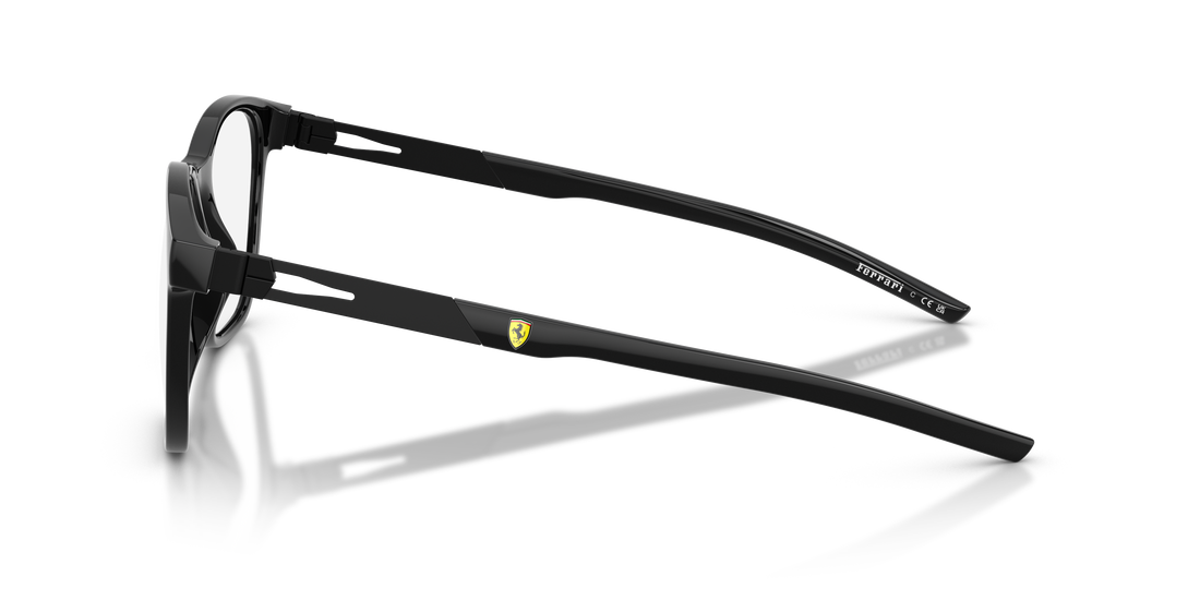 Óculos graduados ferrari scuderia fz8024u 504 negro pillow masculino tamanho 55mm - Vista de detalhe