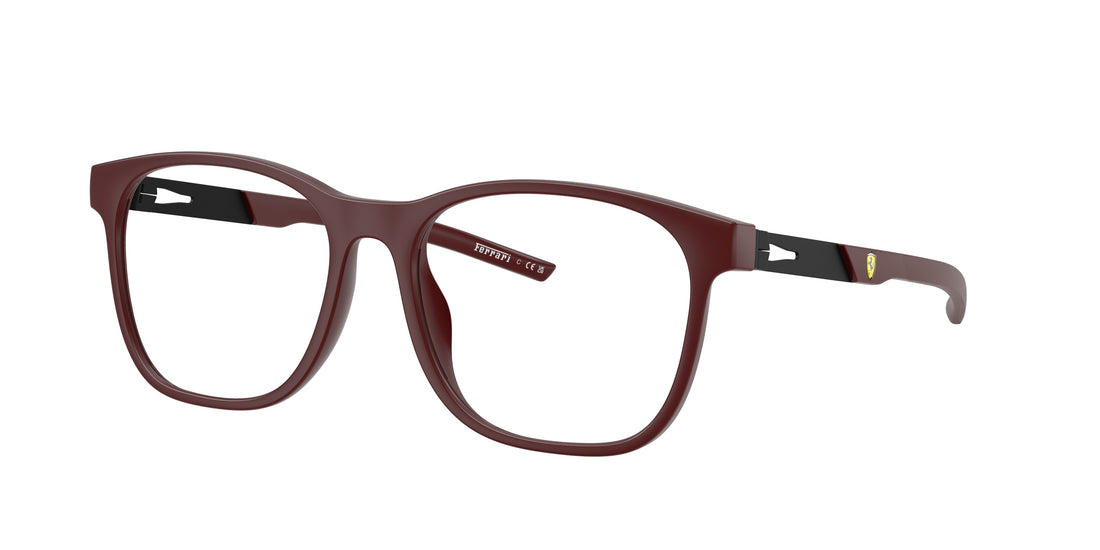 Gafas graduadas ferrari scuderia fz8024u 530 burdeos pillow masculino talla 52mm - Vista principal