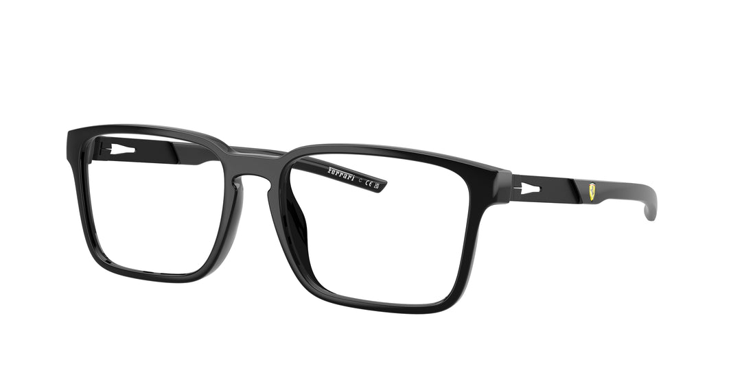 Prescription glasses ferrari scuderia fz8025u 504 negro rectangular masculino size 56mm - Main view