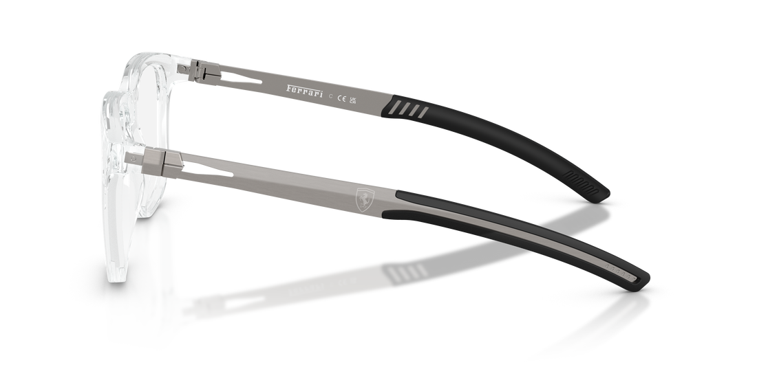 Gafas graduadas ferrari scuderia fz8027u 513 blanco pillow masculino talla 56mm - Vista de detalle