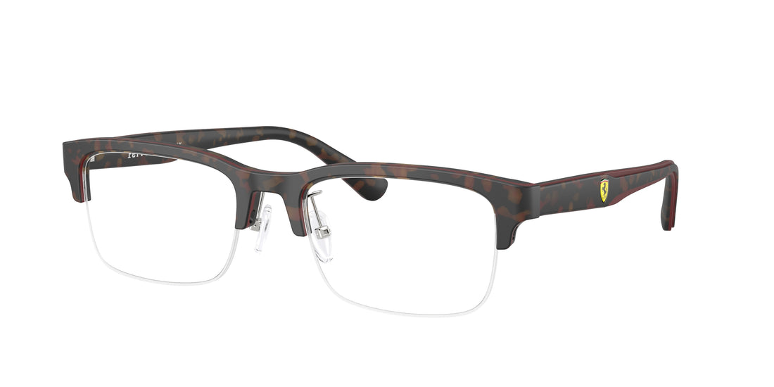 Gafas graduadas ferrari scuderia fz8028 763 marron pillow unisex talla 53mm - Vista principal