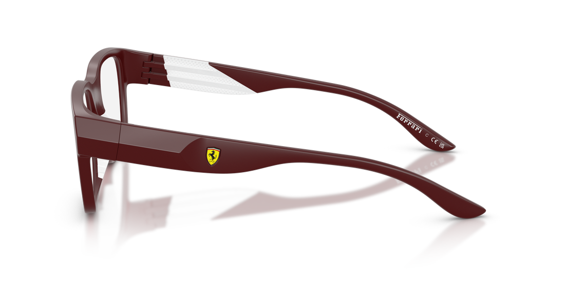 Lunettes de vue ferrari scuderia fz8030u 530 violeta irregular masculino taille 55mm - Vue détaillée