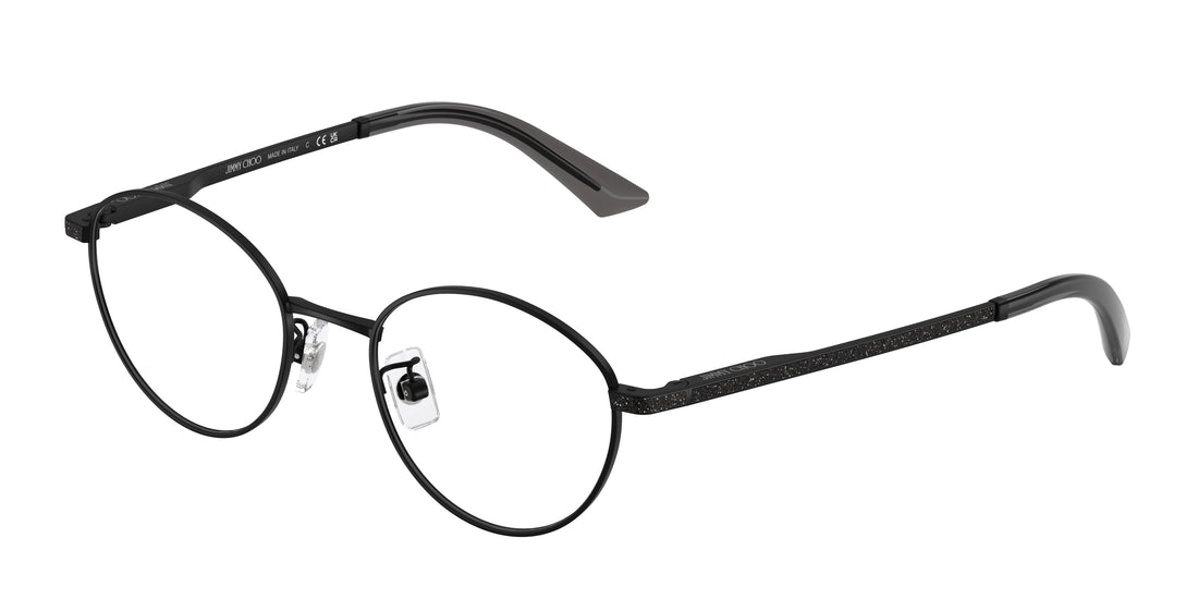 Prescription glasses jimmy choo jc2018jd 3001 negro round femenino size 48mm - Main view