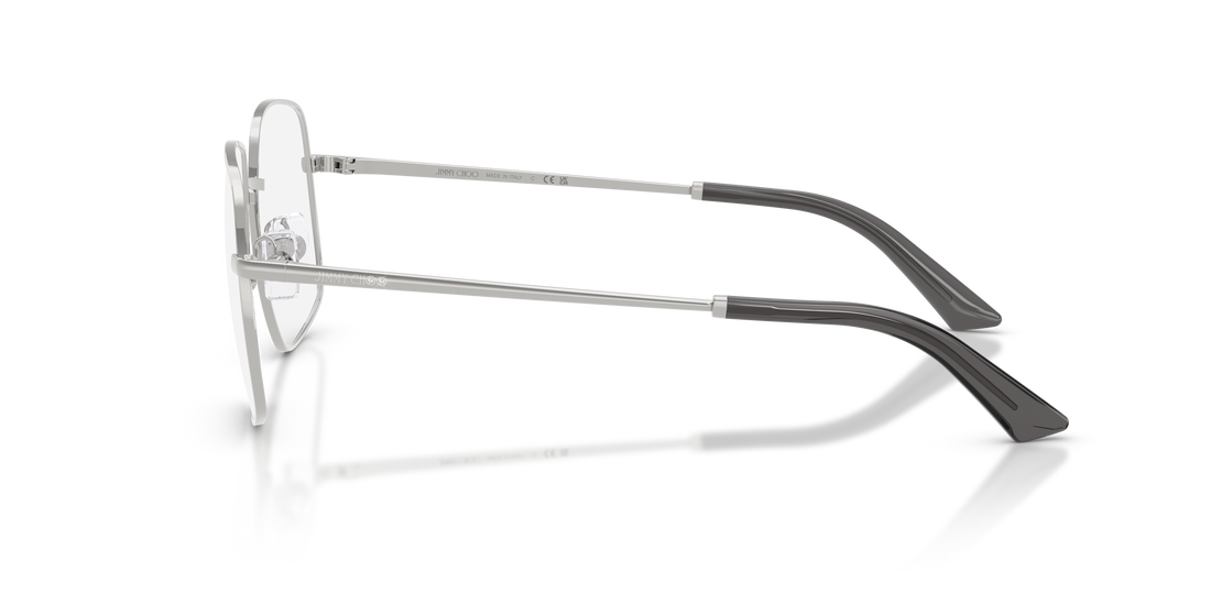 Occhiali da vista jimmy choo jc2019b 3002 plateado square femenino taglia 54mm - Vista dettagliata