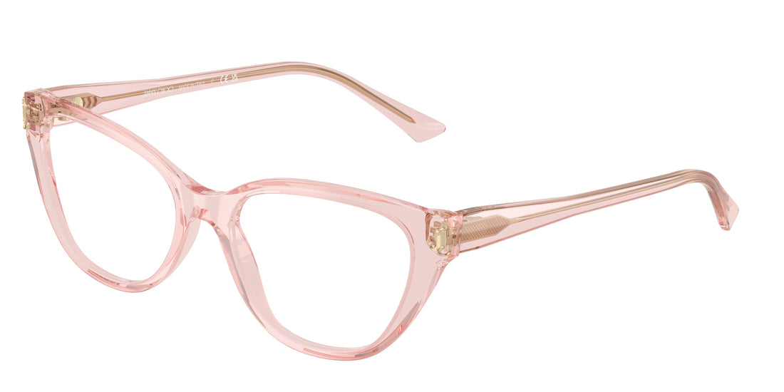 Occhiali da vista jimmy choo jc3011 5034 rosa cat eye femenino taglia 54mm - Vista principale