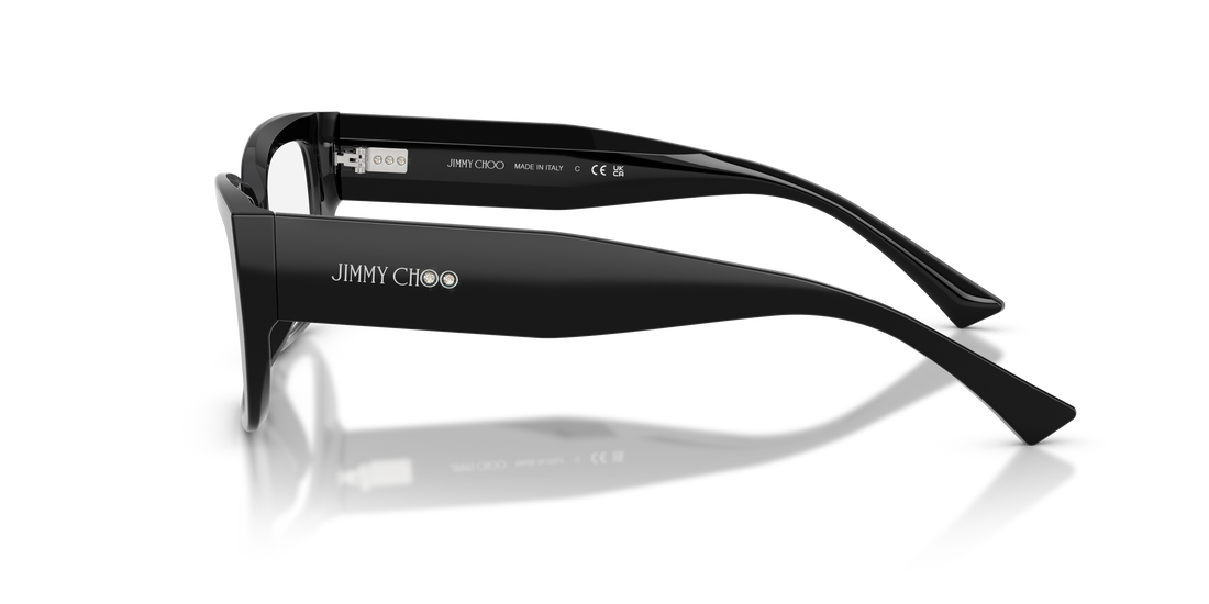 Occhiali da vista jimmy choo jc3041bu 5000 negro pillow femenino taglia 52mm - Vista dettagliata