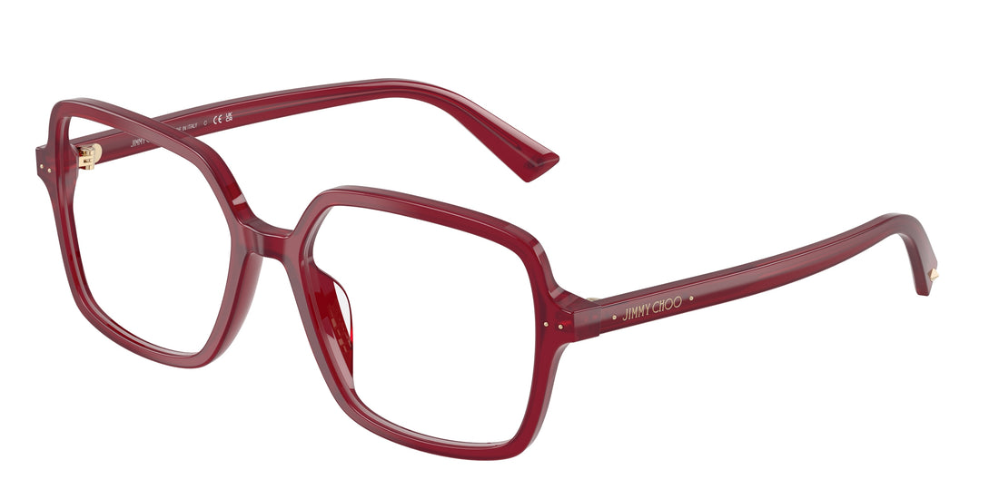 Occhiali da vista jimmy choo jc3046u 5081 rojo square femenino taglia 53mm - Vista principale