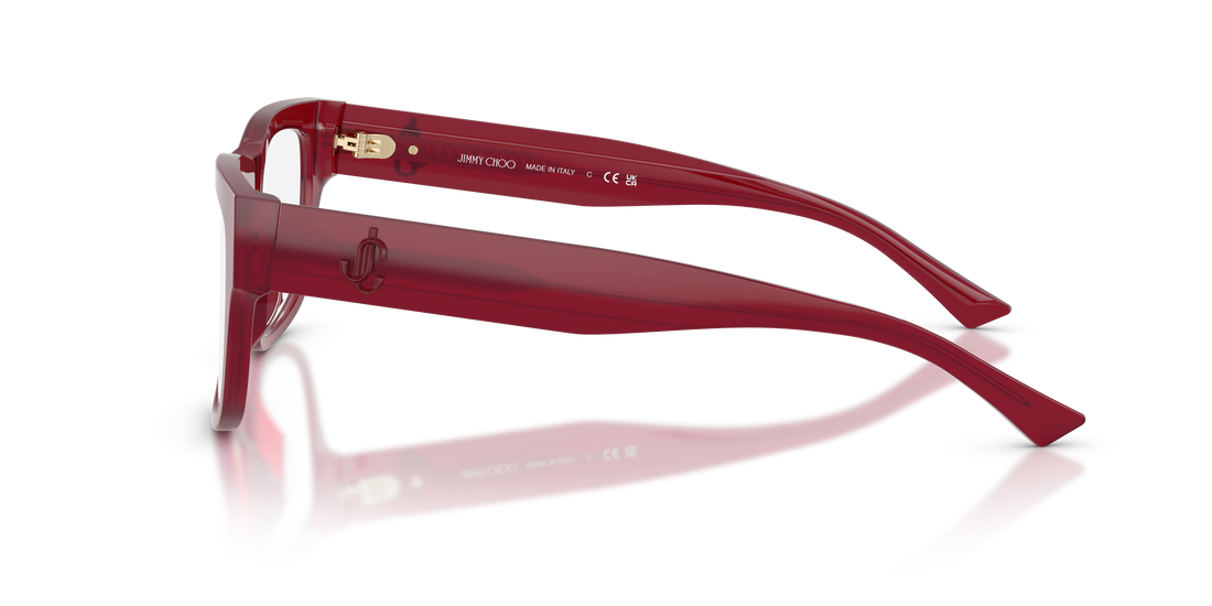 Occhiali da vista jimmy choo jc3049u 5081 rojo pillow femenino taglia 55mm - Vista dettagliata