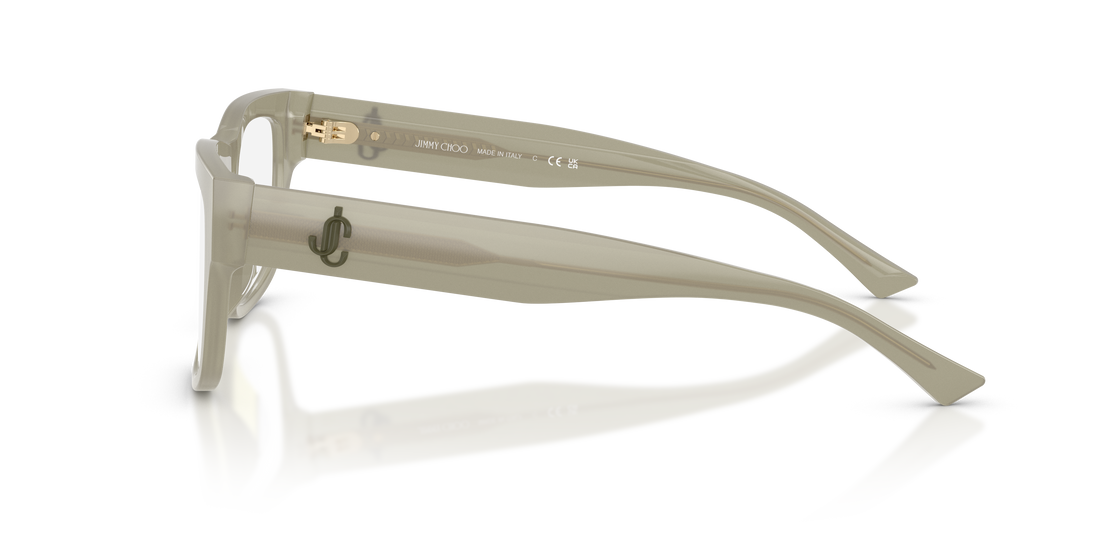 Occhiali da vista jimmy choo jc3049u 5082 verde pillow femenino taglia 55mm - Vista dettagliata