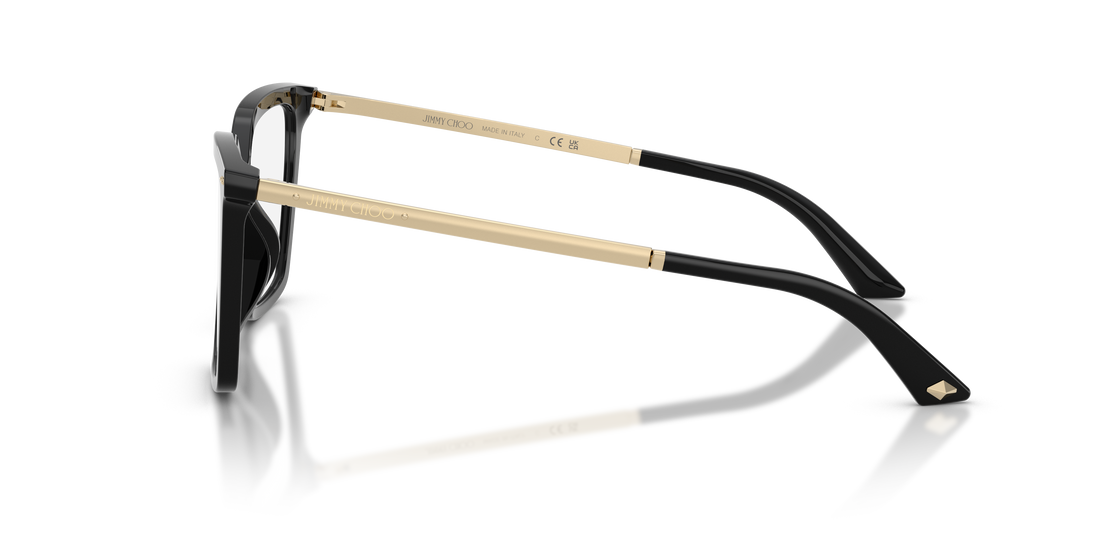 Occhiali da vista jimmy choo jc3054u 5000 negro cat eye femenino taglia 54mm - Vista dettagliata